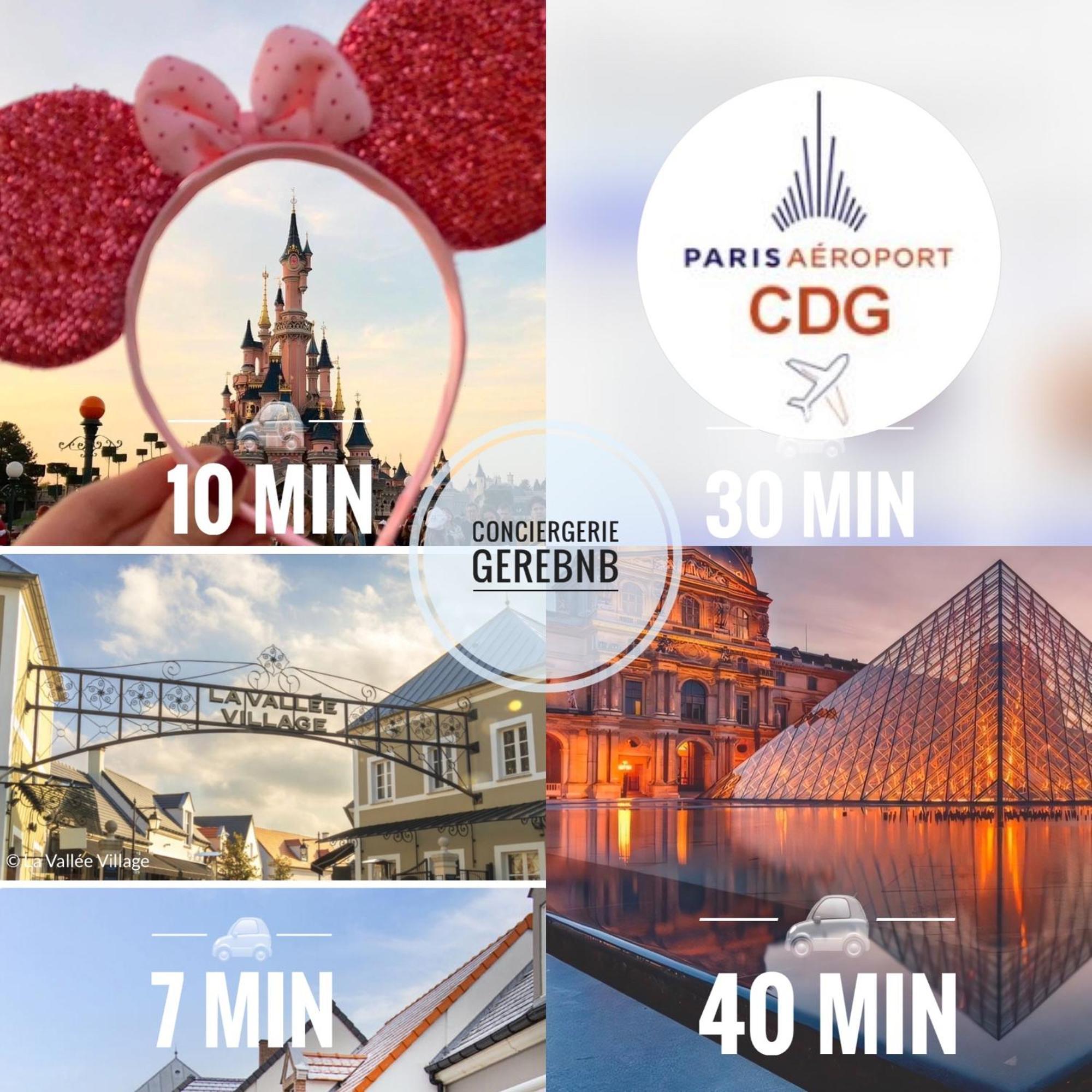 Duplex Moderne 8Per&3Ch&10 Min Disney&Parking Free 马尼库尔勒翁格尔 外观 照片